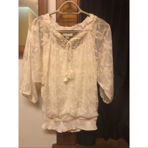 White Lace Top